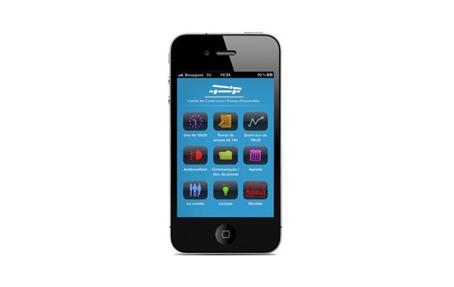 Réalisation : Version 1.1 de l'App. iPhone pour le CCFA